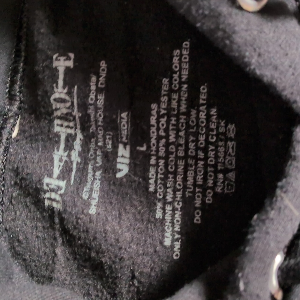 🖤Death Note x Hot Topic Chibi Characters Hoodie🖤 - Picture 2 of 7